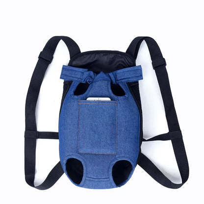 Adjustable Pet Carrier Double Shoulder Backpack Portable Bag Outdoor Travel Camping Hiking Cat Bag Dog Bag