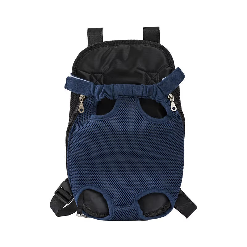 Adjustable Pet Carrier Double Shoulder Backpack Portable Bag Outdoor Travel Camping Hiking Cat Bag Dog Bag