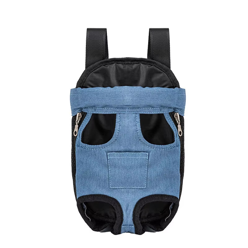 Adjustable Pet Carrier Double Shoulder Backpack Portable Bag Outdoor Travel Camping Hiking Cat Bag Dog Bag