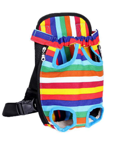 Adjustable Pet Carrier Double Shoulder Backpack Portable Bag Outdoor Travel Camping Hiking Cat Bag Dog Bag