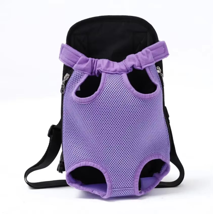 Adjustable Pet Carrier Double Shoulder Backpack Portable Bag Outdoor Travel Camping Hiking Cat Bag Dog Bag