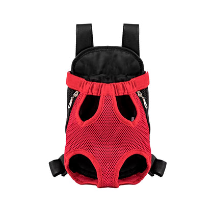 Adjustable Pet Carrier Double Shoulder Backpack Portable Bag Outdoor Travel Camping Hiking Cat Bag Dog Bag