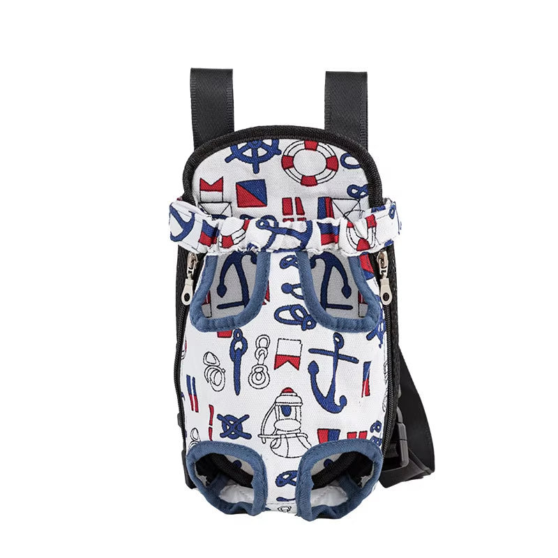 Adjustable Pet Carrier Double Shoulder Backpack Portable Bag Outdoor Travel Camping Hiking Cat Bag Dog Bag