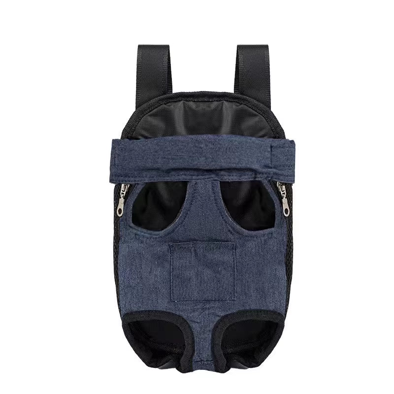 Adjustable Pet Carrier Double Shoulder Backpack Portable Bag Outdoor Travel Camping Hiking Cat Bag Dog Bag