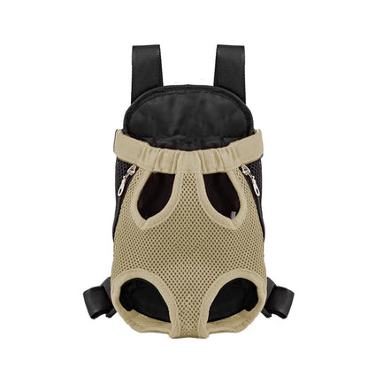 Adjustable Pet Carrier Double Shoulder Backpack Portable Bag Outdoor Travel Camping Hiking Cat Bag Dog Bag